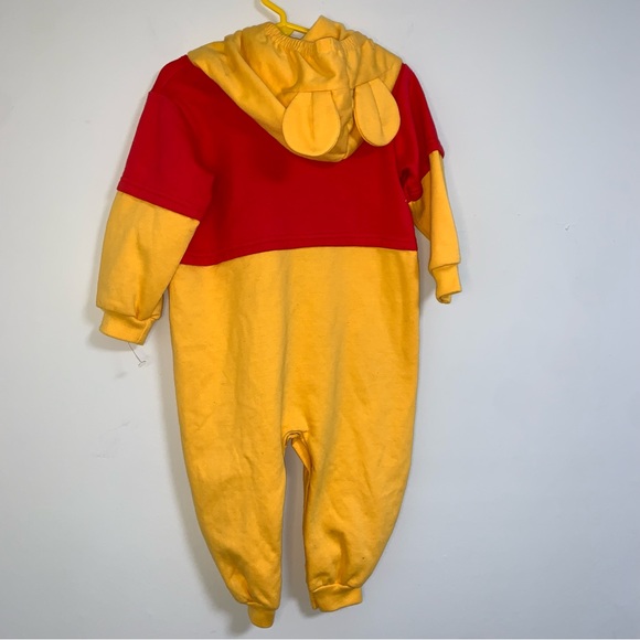 New DISNEY Winnie the Pooh Hoodie All In One Bodysuit - Picture 5 of 5
